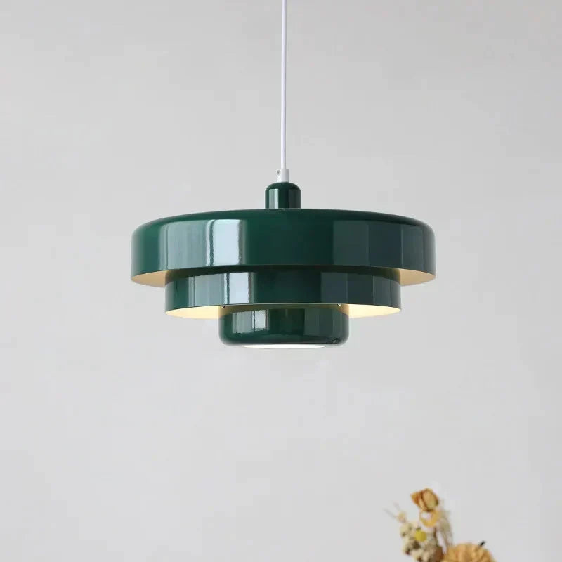 Nordic LED Pendant Lamp - Adjustable Hanging Iron Ceiling Light