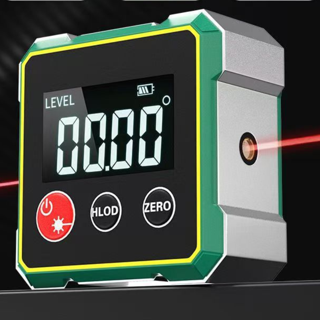 2 in 1 Digital Laser Level with Angle Measurement and Magnetic Hold