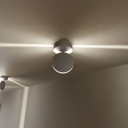 360° Adjustable LED Spotlight with Double-Sided Light Beam and IP65 Protection