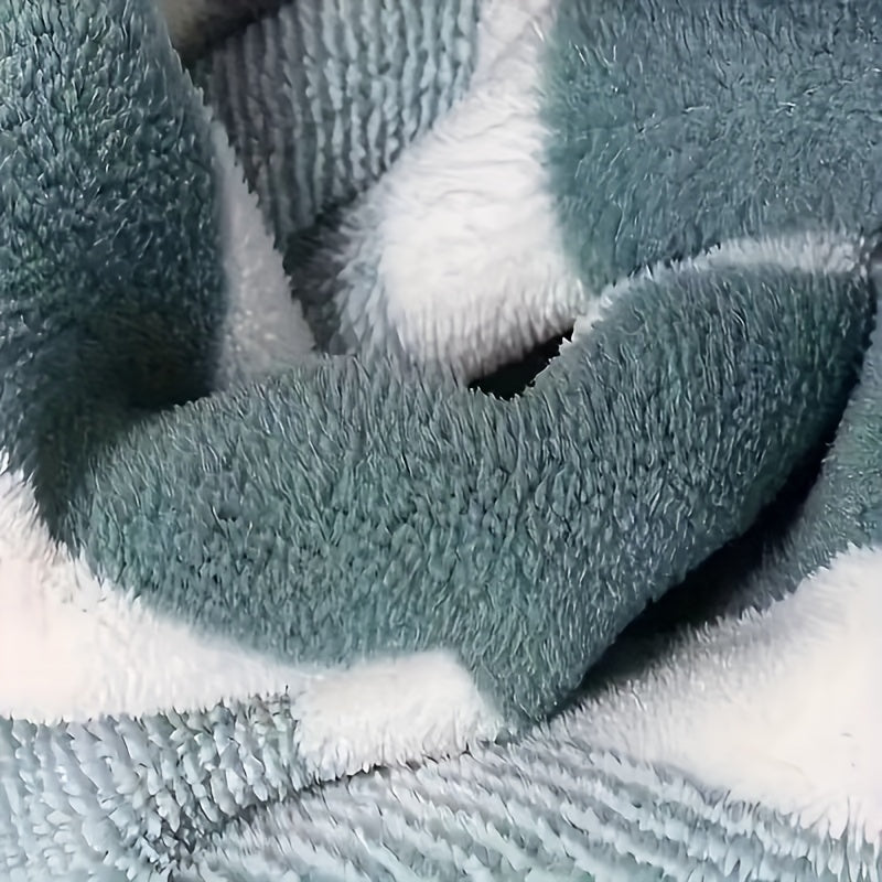 8-Piece Coral Fleece Towel Set with Soft and Absorbent Fabric