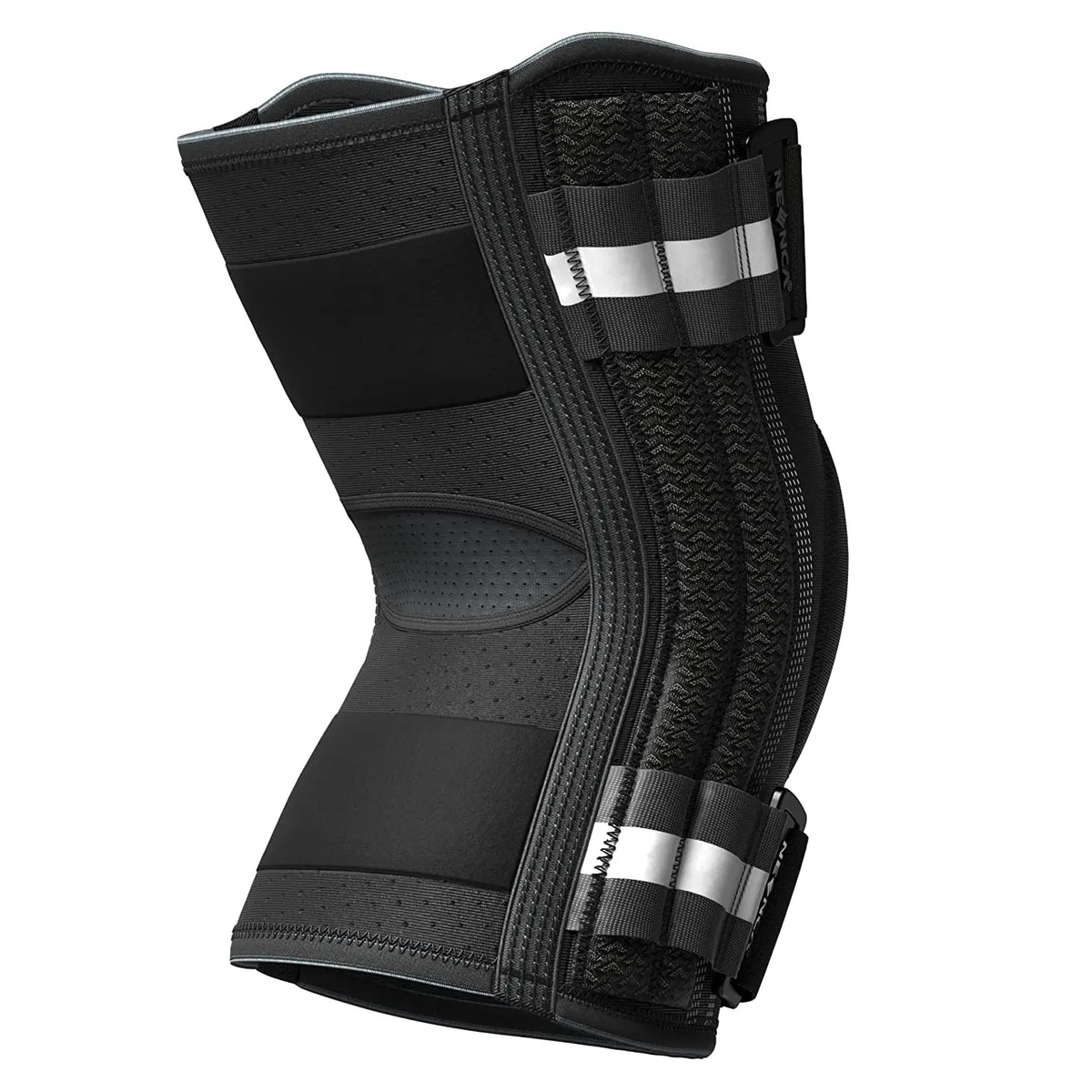 Adjustable Hinged Knee Support with Dual Side Stabilizers