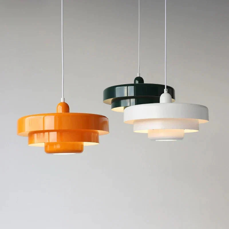 Nordic LED Pendant Lamp - Adjustable Hanging Iron Ceiling Light