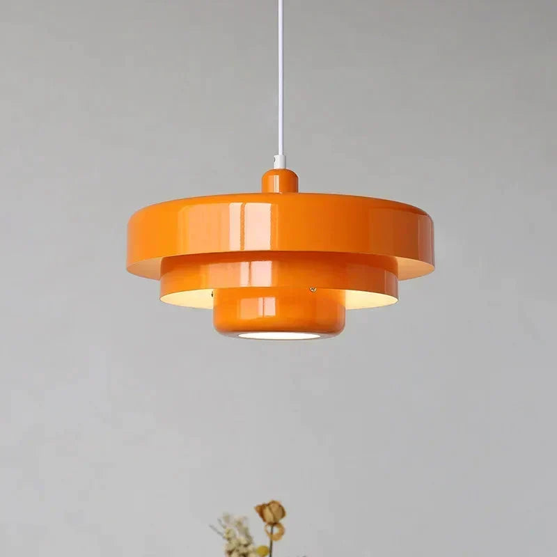 Nordic LED Pendant Lamp - Adjustable Hanging Iron Ceiling Light