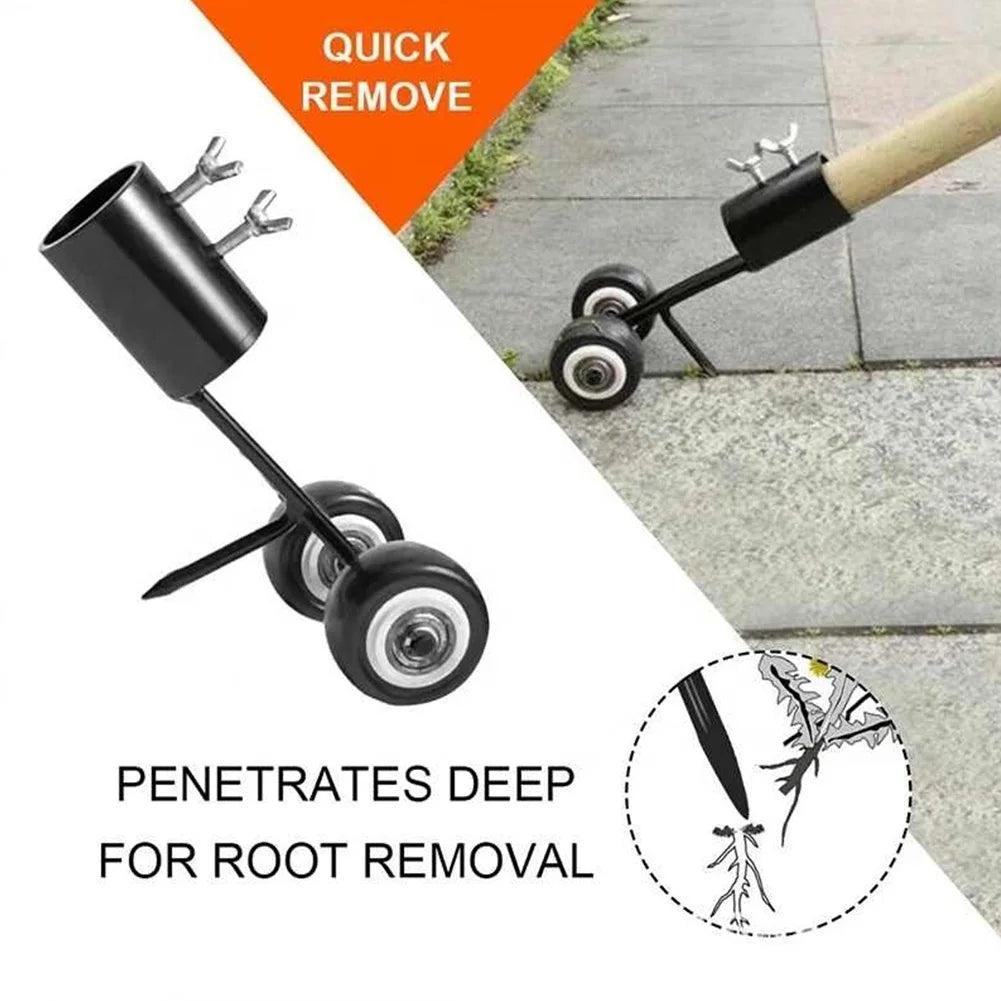 Adjustable Rolling Weed Remover Tool for Garden Joints and Patios