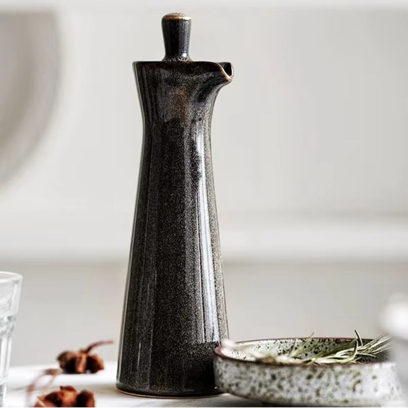 Ceramic Pouring Jug with Minimalist Scandinavian Design