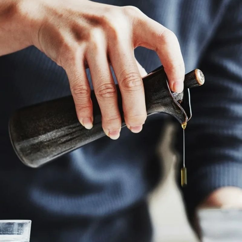 Ceramic Pouring Jug with Minimalist Scandinavian Design