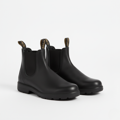 Chelsea Ankle Boots with Slip-On Design and PU Upper