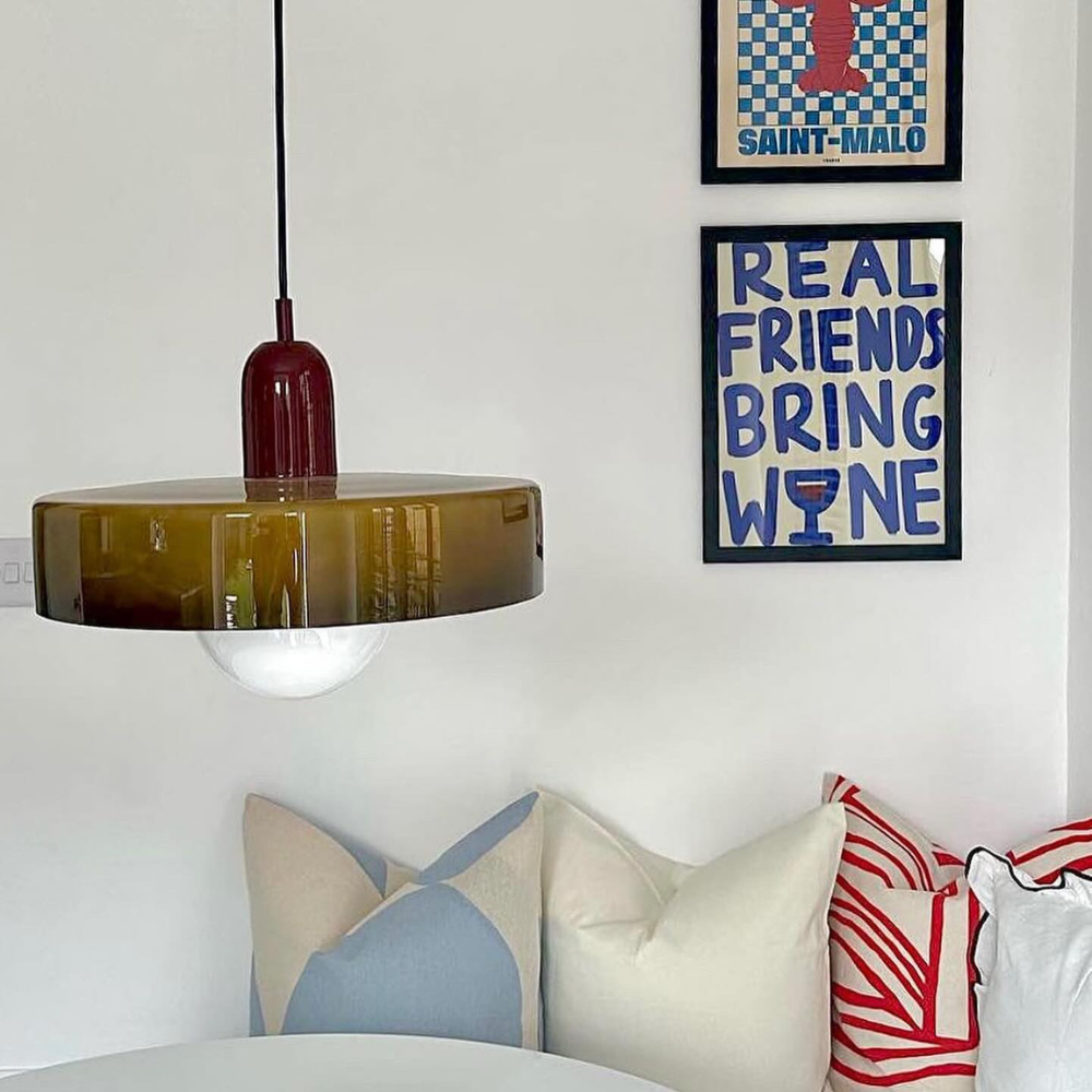 Classic Ceiling Light with Refined Design and Adjustable Height