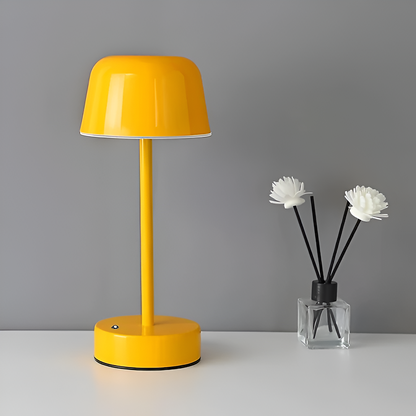 Colourful Retro LED Table Lamp – Cordless USB Rechargeable