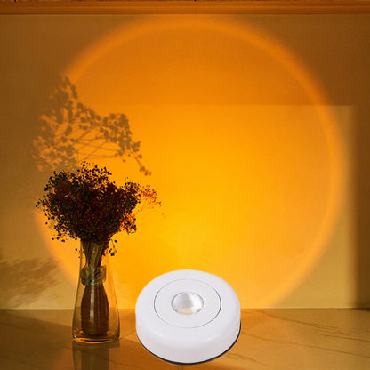 Compact Sunset Projection Lamp with Versatile Mounting