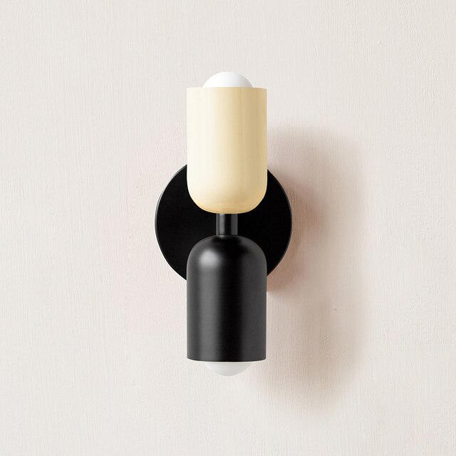Cream Double LED Wall Lamp - Adjustable 2-Light E27 Wall Fixture