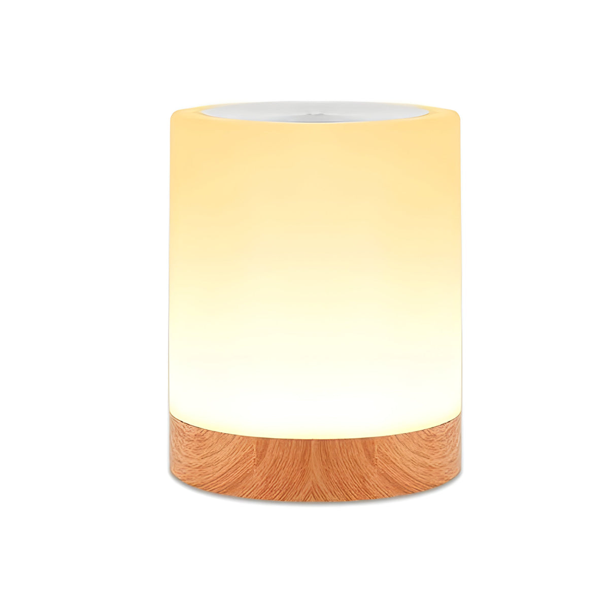 Dimmable LED Bedside Lamp with Touch Control and RGB Lighting