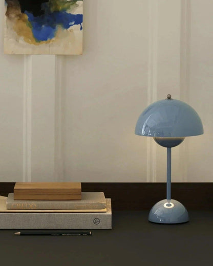 Dimmable LED Table Lamp with Scandinavian Metal Design