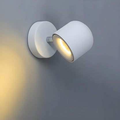 Dimmable LED Wall Lamp with 340° Rotating Head