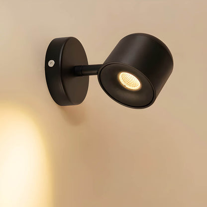 Dimmable LED Wall Lamp with 340° Rotating Head