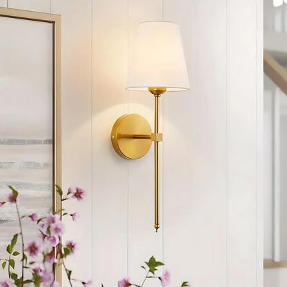 Elegant Dimmable Rechargeable LED Wall Lamp for Warm Interior Lighting