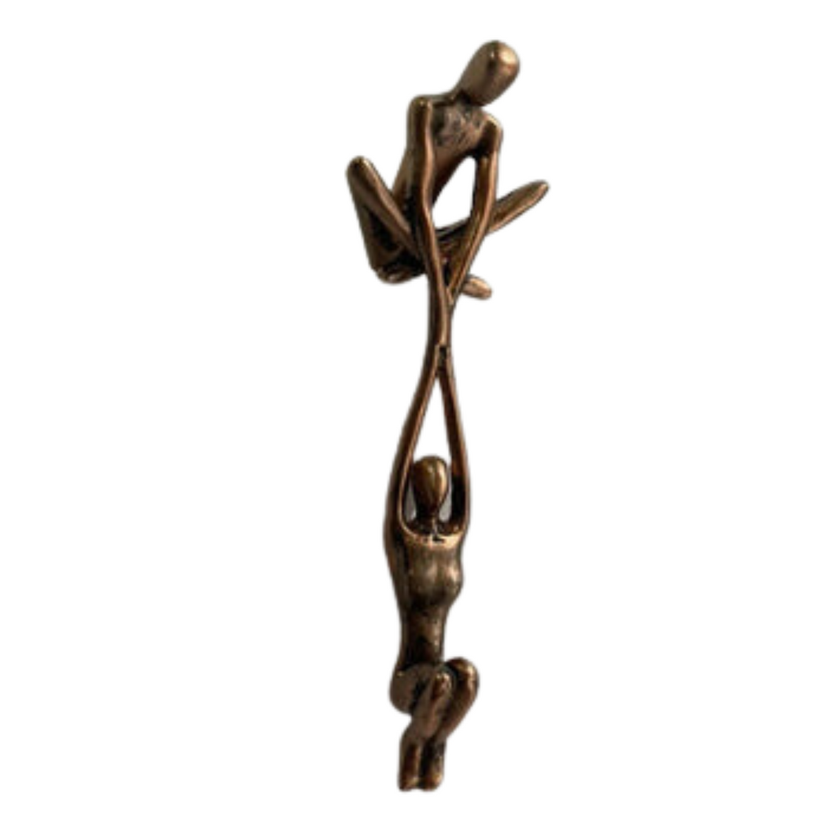 Elegant Resin Sculpture Figurine Representing Love, Balance and Harmony