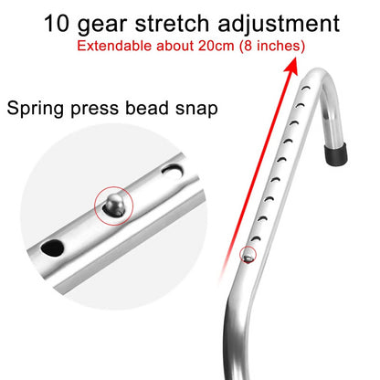 Expandable Folding Stainless Steel Balcony Clothes Dryer