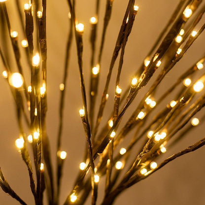 Flexible LED Branch Bouquet with Warm White Lights