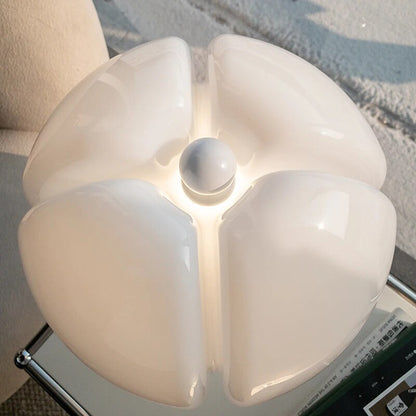 Floral Table Lamp with Warm LED Lighting and Touch Switch