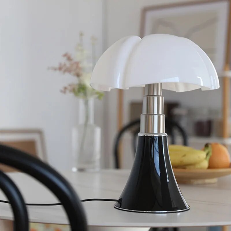 Floral Table Lamp with Warm LED Lighting and Touch Switch