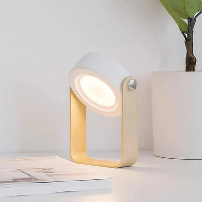 Foldable LED Lantern with Touch Dimming and Scandinavian-Inspired Design