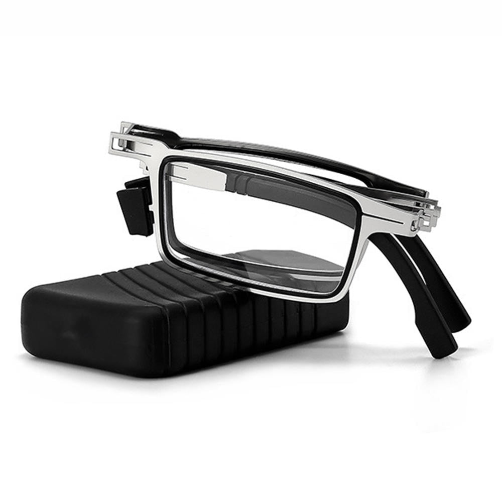 Foldable Reading Glasses | Flexible Lightweight Metal Frame with Blue Light Protection