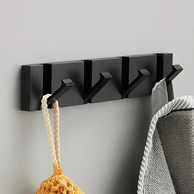 Foldable Stainless Steel Wall Hook with Minimalist Design