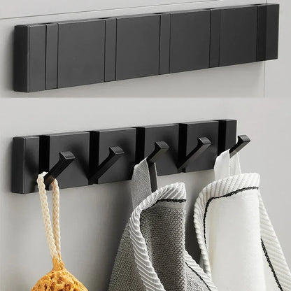 Foldable Stainless Steel Wall Hook with Minimalist Design