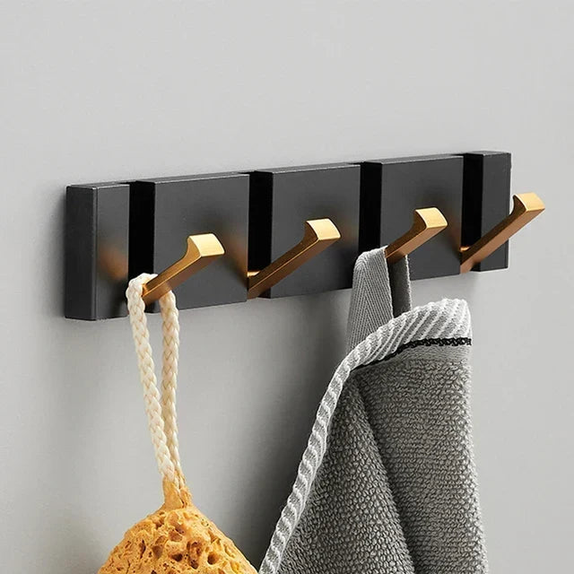 Foldable Stainless Steel Wall Hook with Minimalist Design