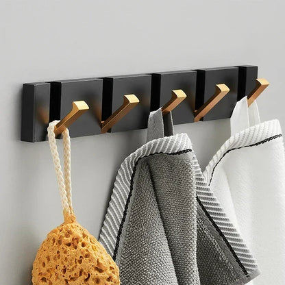 Foldable Stainless Steel Wall Hook with Minimalist Design
