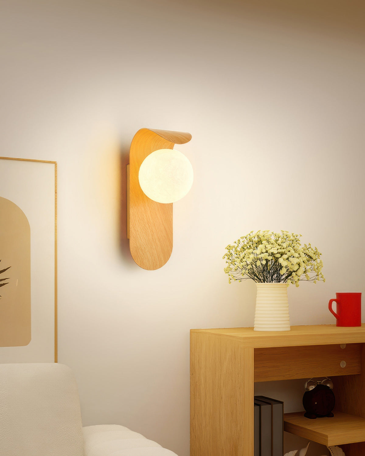 French Style Iron and PVC Wall Light with Medieval-Inspired Design
