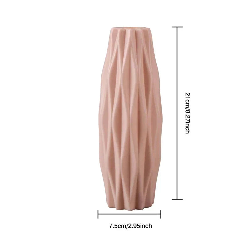 Geometric Decorative Vase with Modern Design