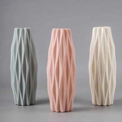 Geometric Decorative Vase with Modern Design