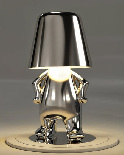 Gold USB Rechargeable Touch Table Lamp with Dimmable Light