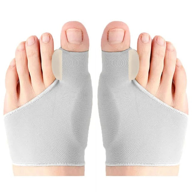Hallux Valgus Toe Corrector with Soft Gel Cushion and Flexible Fit