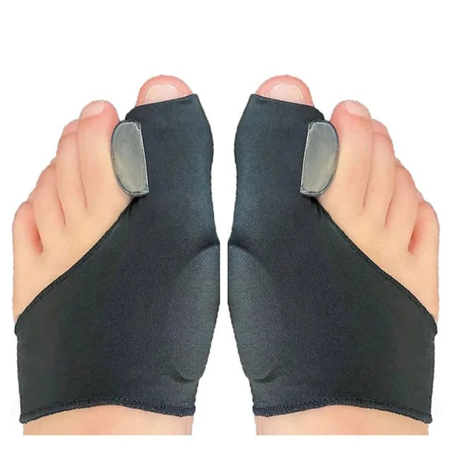 Hallux Valgus Toe Corrector with Soft Gel Cushion and Flexible Fit