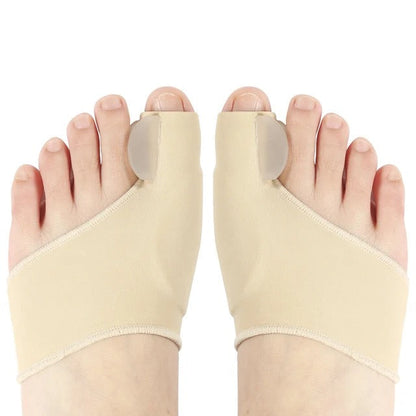 Hallux Valgus Toe Corrector with Soft Gel Cushion and Flexible Fit