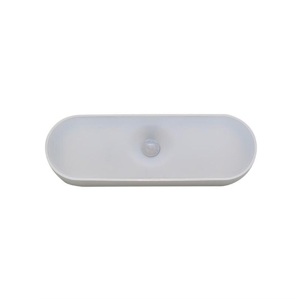 LED Motion Sensor Wall Lamp with USB Rechargeable Wireless Design