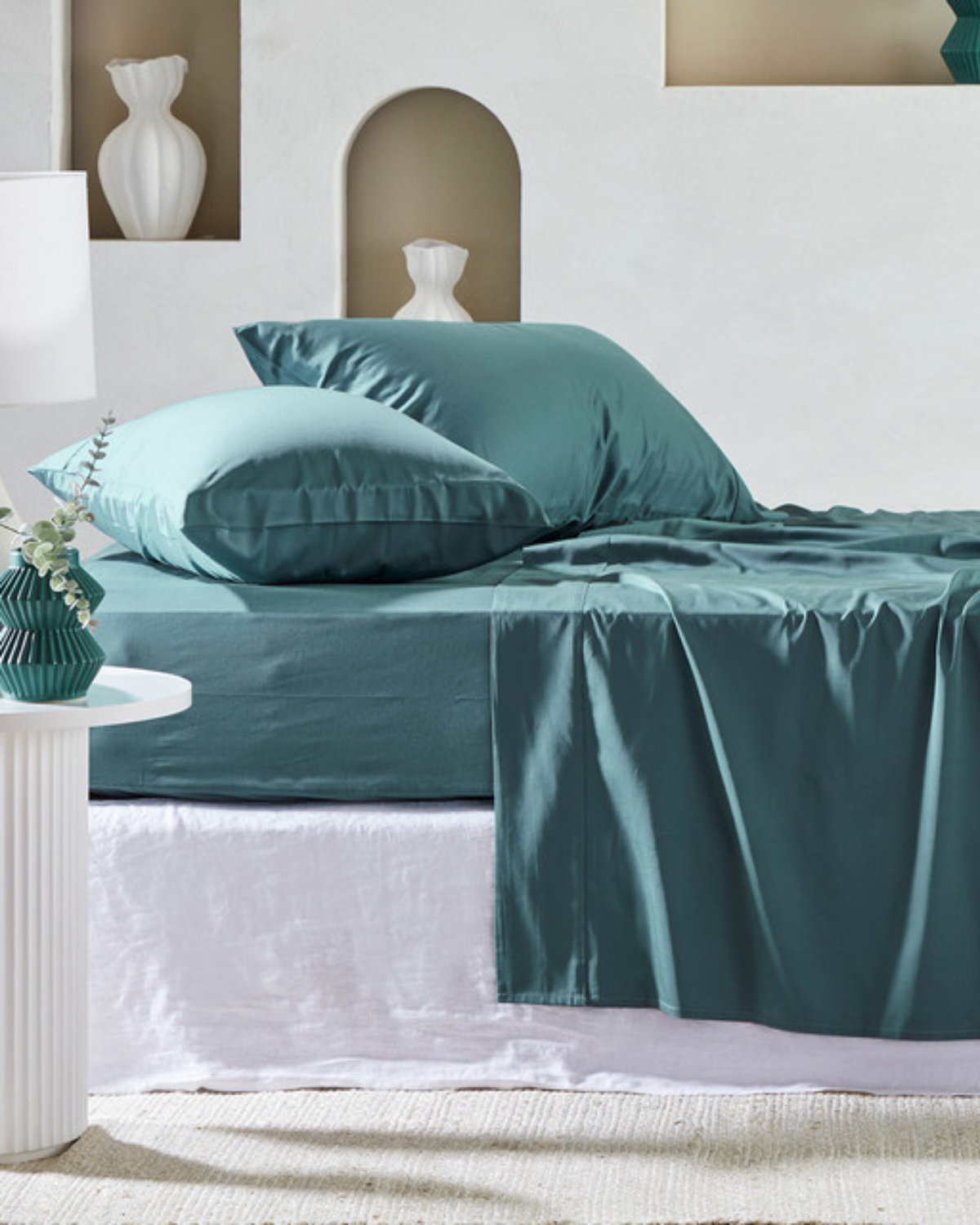 Long-Staple Cotton Bedding Set with Soft, Breathable Fabric