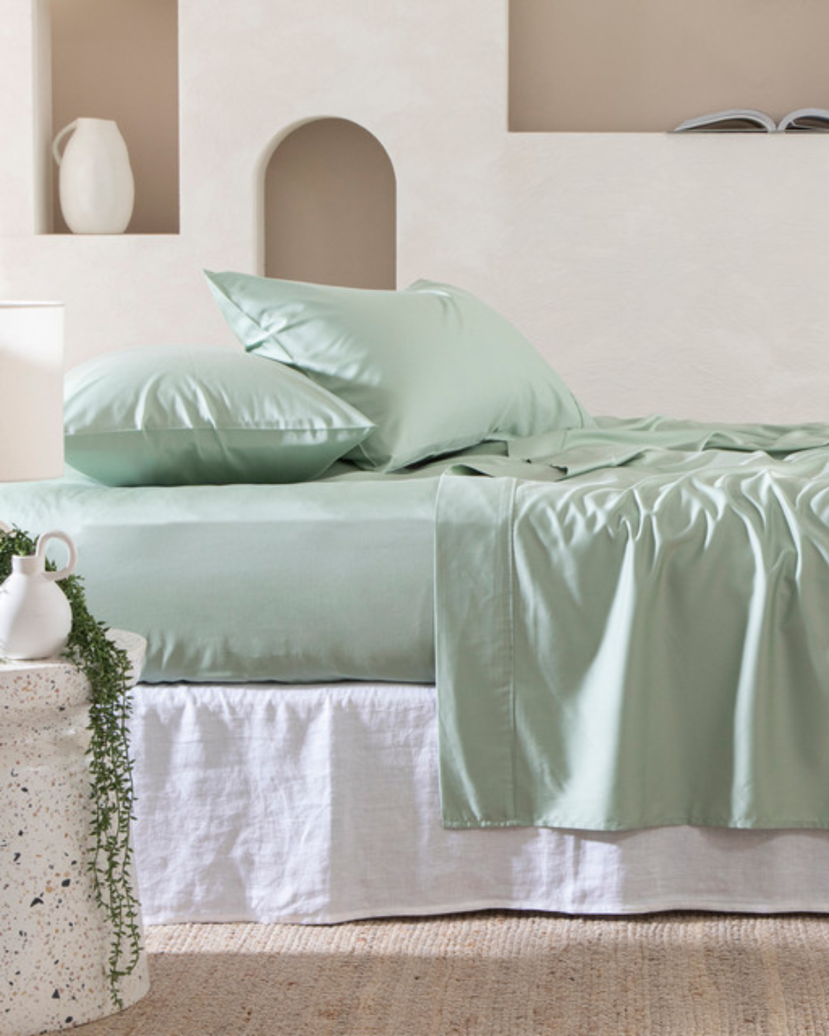 Long-Staple Cotton Bedding Set with Soft, Breathable Fabric