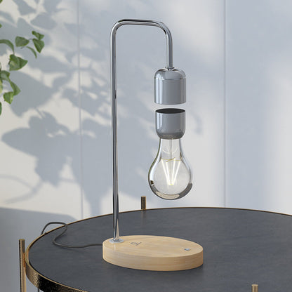 Magnetic Floating LED Table Lamp with Wireless Charging