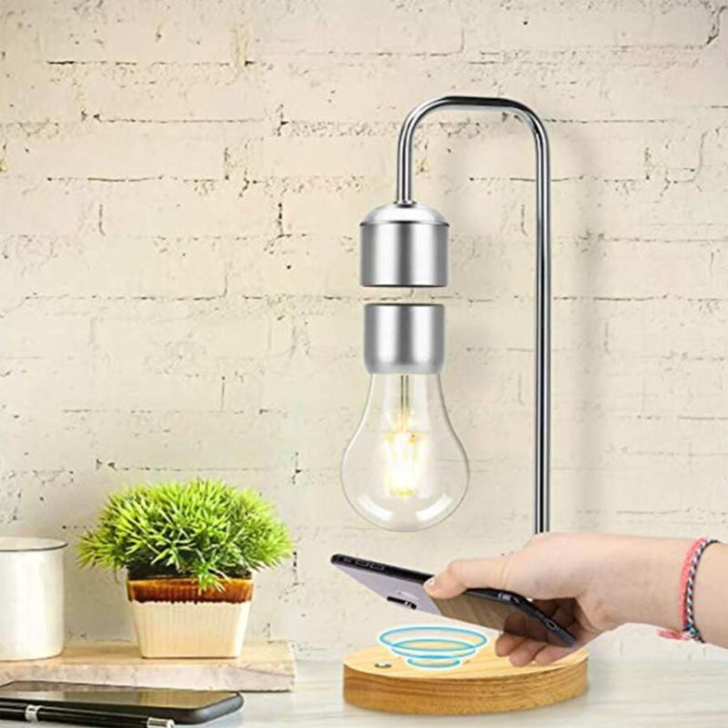 Magnetic Floating LED Table Lamp with Wireless Charging