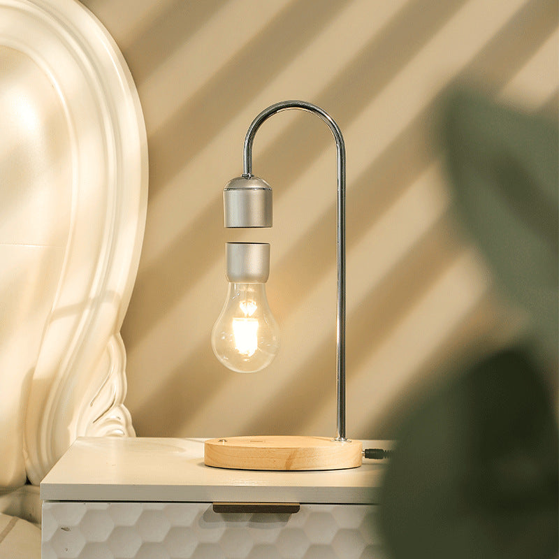Magnetic Floating LED Table Lamp with Wireless Charging