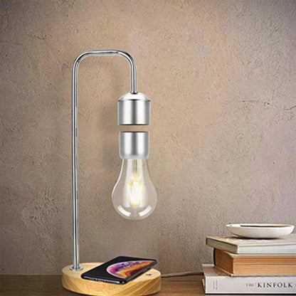 Magnetic Floating LED Table Lamp with Wireless Charging