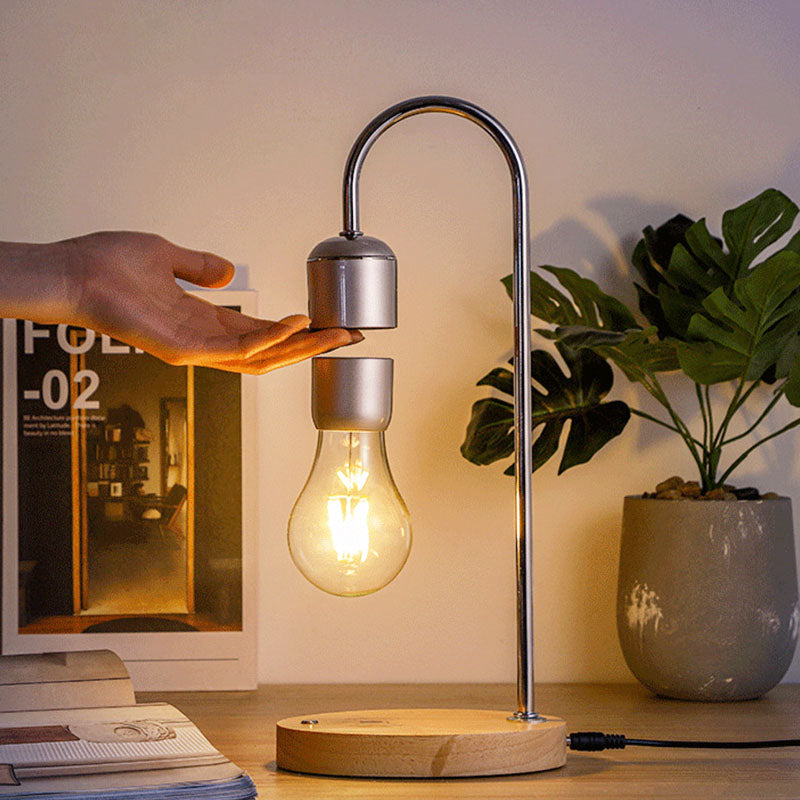 Magnetic Floating LED Table Lamp with Wireless Charging
