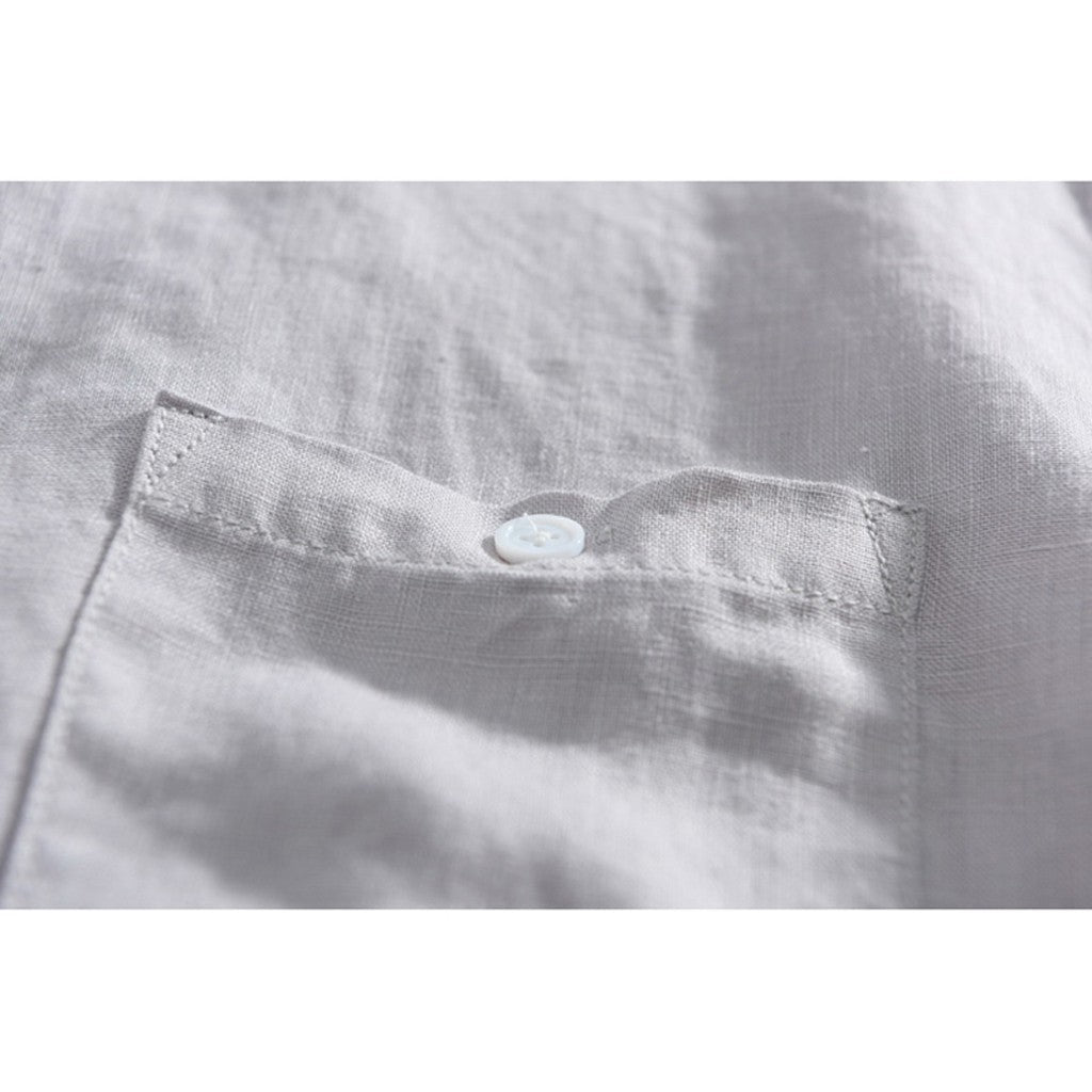 Lex Linen Shirt for Men | Breathable Casual Button Shirt