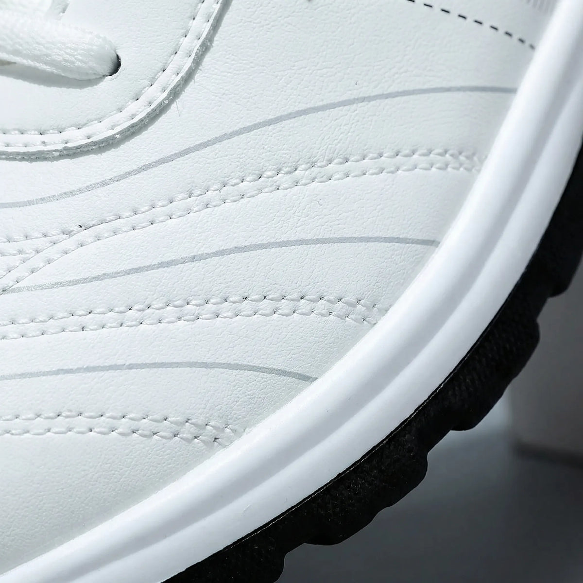 Men's Low Profile Lace Up Trainers with Cushioned Insole