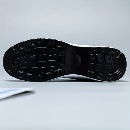 Men's Low Profile Lace Up Trainers with Cushioned Insole