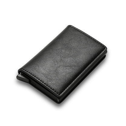 Men's Smart RFID Wallet with Compact Card and Cash Storage